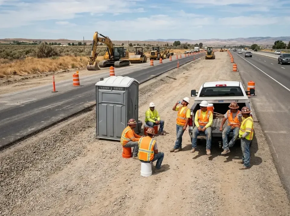highway-road-construction-crew-007 — frequently asked questions, Porta Potty and Restroom Rentals in Moulton, AL
